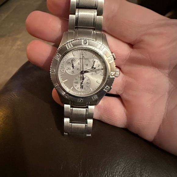 Movado Silver Chronograph Men's Watch